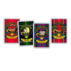 Scottish Clan Acrylic Fridge Magnet