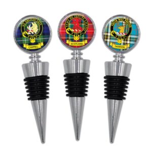 Scottish Clan Bottle Stopper