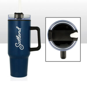 Scotland Text Double Walled 1,200 Travel Mug