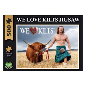 We Love Kilts The Duchess 500 Piece Jigsaw