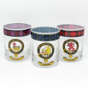 Scottish Clan Whisky Glass