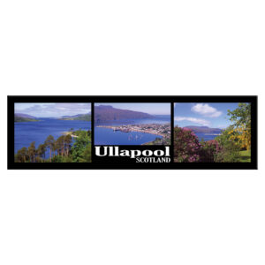 Ullapool Long Montage 2 Scenic Metallic Magnet