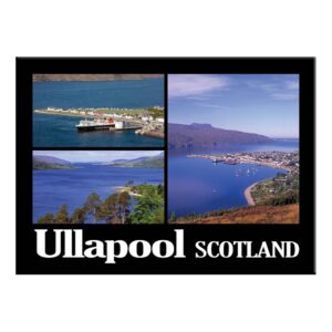 Ullapool Montage 2 Scenic Metallic Magnet