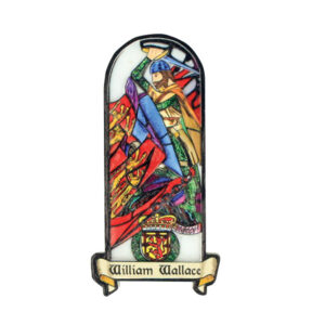 William Wallace Stained Glass Window Resin Magnet 2